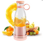 Mini Rechargeable Portable Electric Fruit Blender - 350ML - Random Color